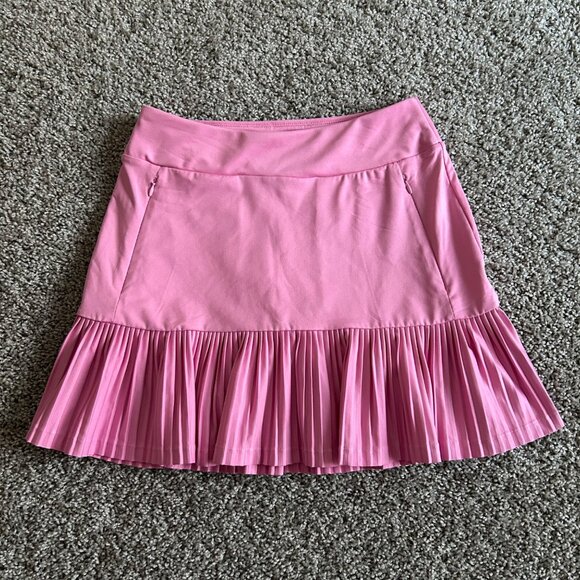 Tail Pink Pleated Tennis Skirt With Built-In Shorts XS Activewear - Picture 9 of 9